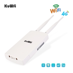 KuWFi Waterproof Outdoor 4G CPE Router 150Mbps CAT4 LTE Routers