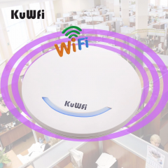 KuWFi 1200Mbps Ceiling Wireless AP 11ac 2.4Ghz&5.8 Ghz Ceiling-mounted AP Indoor