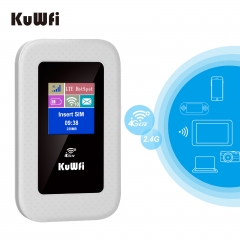 KuWFi 4G Portable WiFi Router 150Mbps Mobile Hotspot4G Car Wi-fi Router