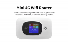 KuWFi Portable Mini Mobile 4G LTE Hotspot Router 150Mbps CAT4 With 2400mAH Battery