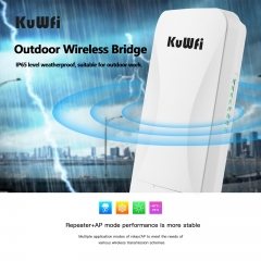 KuWFi 12dBi 5.8Ghz 900Mbps Wireless Bridge 1-5km Point to Point Wireless Bridge