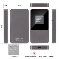 No SIM Card Needed Wireless Pocket WiFi 150Mbps 4G LTE Modem WiFi Router