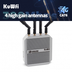 1800mbps KuWFi cat 6 outdoor 4G lte wireless data terminal 32 users access point