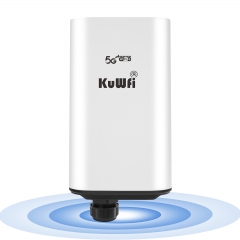 4.6Gbps KuWFi dual band 5g cpe NSA/SA high speed wifi6 RJ45 RJ11 port indoor 5g wifi router with sim card slot