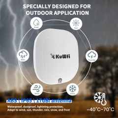 KuWFi 10km Wireless bridge TDMA 17dBi 5.8g 900mbps ptp ptmp wireless cpe